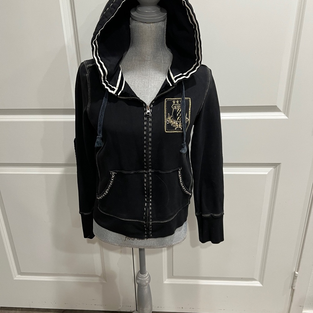 Le shop Black Hooded Jacket